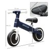 AIYAPLAY Baby Balance Bike Children Bike Without Pedals w/ Adjustable Seat, for Toddlers, Ages 1.5-3 Years up to 25kg - Blue