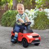 AIYAPLAY Land Rover Licensed 6V Kids Electric Ride On Car, 2-in-1 Sliding Car, Battery Powered Car with Headlights, Music, Horn, for 18-60 Months, Red