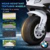 HOMCOM BMW S1000RR Licensed 6V Kids Electric Motorbike 3 Wheel Ride on Motorcycle w/ Headlights Music for 18-36 Months Black