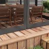 Outsunny 3 x 3 m Pergola with Retractable Roof Canopy and Netting Sidewalls, Aluminium Frame Garden Gazebo Outdoor Sun Shade Shelter for Grill, Patio, Deck, Dark Grey