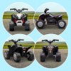 AIYAPLAY Honda Licensed Kids Electric Quad Bike, 6V Ride On Car ATV Toy, with LED Light, Horn, for 1.5-3 Years, Black
