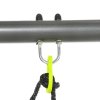 Outsunny Garden Swing Set, Kids Swing with Double Swings, Glider, Swing Seats, for Outdoor, Playground, for Ages 3-8 Years - Green