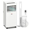 HOMCOM 5000 BTU Air Conditioning Unit, 3-in-1 Portable Air Conditioner, Dehumidifier, Cooling Fan with 2 Speeds, 24H Timer, Remote Control, Digital Display, Window Venting Kit, 18m²