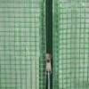 Outsunny Walk in Greenhouse with Shelves Steeple Green House for Garden Grow House Removable Cover 143x138x190cm, Green