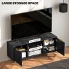 HOMCOM Modern TV Stand Cabinet for TVs up to 55