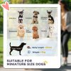 PawHut Pet Stroller, 3 in 1 Folding Dog Stroller Pram w/ 4 Wheels, Detachable Carrier, Storage Basket, Cup Holder, Safety Leashes, for Mini Dogs, Cats, Black