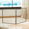 PawHut 2 Piece Dog Pen Expansion Pack for 80cm High Pet Playpen with 3 Connecting Stakes, Puppy Pen for Small and Medium Dogs