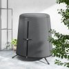 Outsunny Hanging Egg Chair Cover, Outdoor Single Swing Chair Cover, Waterproof Anti-dust Furniture Protector with Zipper, 300D Oxford Fabric for 200 x 230 cm Stand, Grey