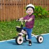 AIYAPLAY Trike for 2-5 Years Old, Kids Tricycle with Adjustable Seat, Basket, Bell
