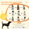 PawHut Dog Crate Furniture End Table w/ Soft Washable Cushion, Two Doors, Indoor Pet Kennel for Small Medium Large Dogs w/ Wire Mesh, White