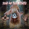 HOMCOM 100 cm Animated Halloween Broken-Back Ghost, Halloween Animatronics Swaying Female Ghoul with Creepy Screams, Glowing Eyes, Sound/Touch Activated, for Indoor, Covered Outdoor