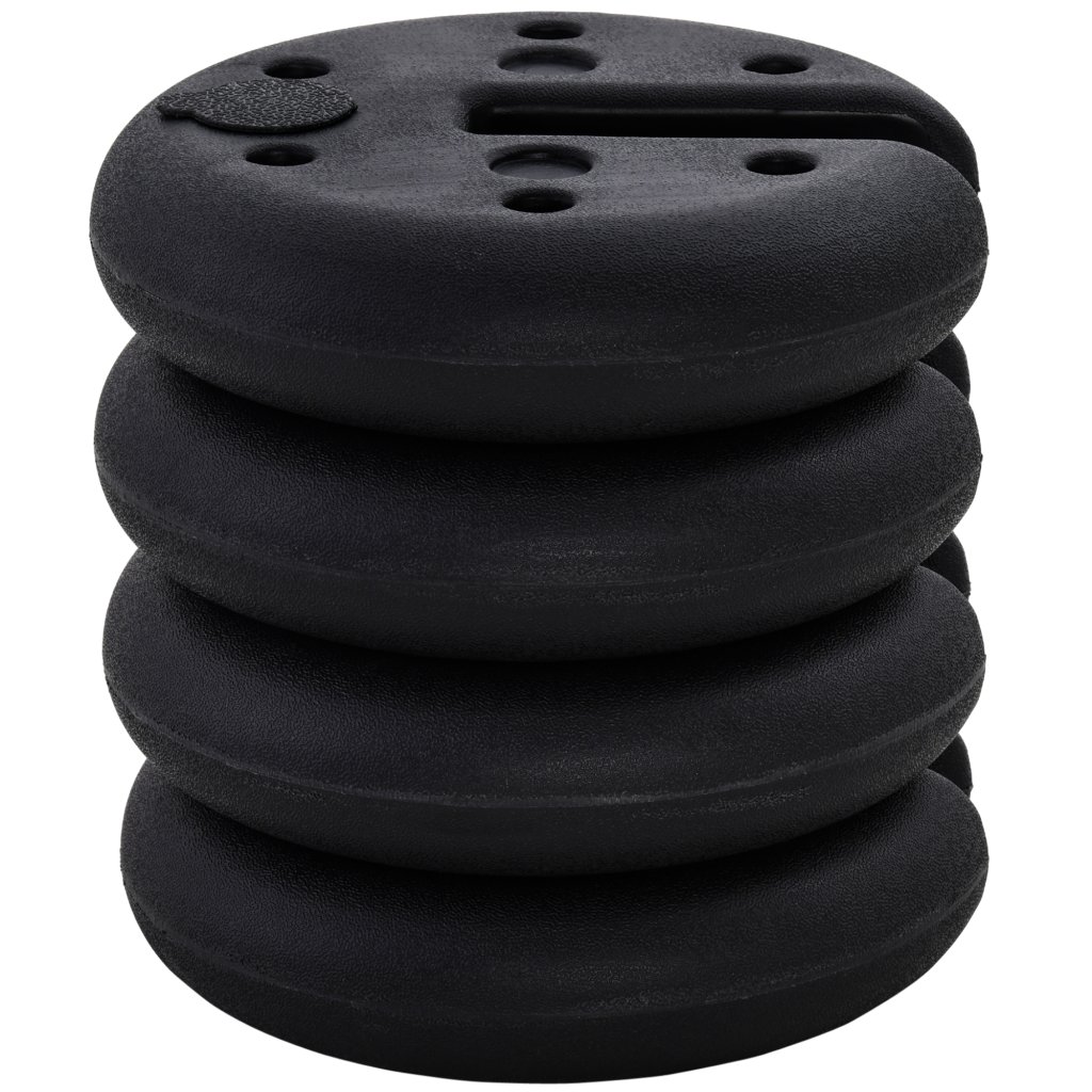 Outsunny Heavy Duty Sand Fillable Tent Weights, Set of 4, 20kg: Yavolo