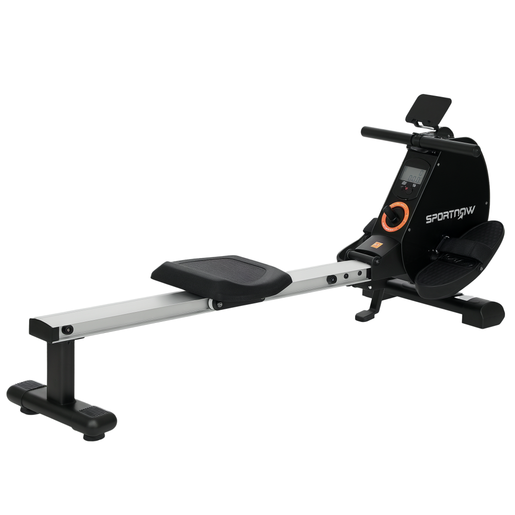 SPORTNOW Folding Rowing Machine with 16-Level Magnetic Resistance: Yavolo