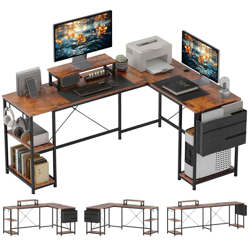 Home Office L-Shaped Desks Image
