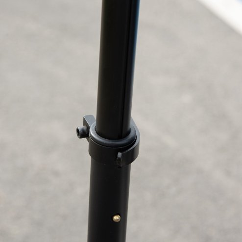 HOMCOM Kids Folding Electric Scooter Adult E Scooter, 120W, with Adjustable Height and Rear Wheel Brake, 8km/h Maximum Speed, for Children Ages 6-12 Years Old, Sky Blue