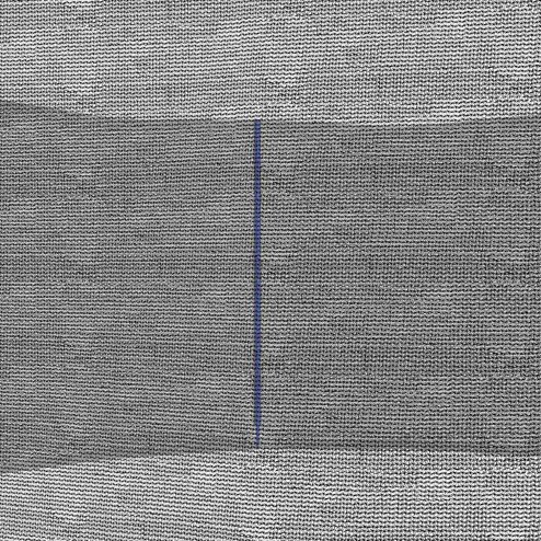 SPORTNOW 8ft Trampoline Net Replacement with 6 Plastic Pole Covers, Weather-Resistant Trampoline Netting Replacement with Zipped Entrance, Poles Not Included, Blue