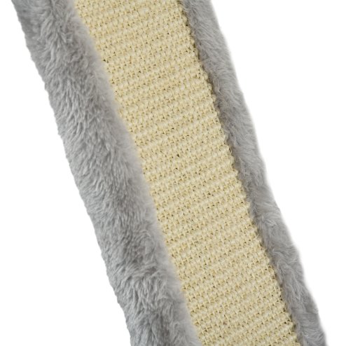 PawHut Three-Piece Wall-Mounted Cat Shelves, with Hammock, Cloud-Shaped Jumping Platform, Ladder, Scratching Post, Cat Wall Furniture with Play Ball for Large Cats - Grey