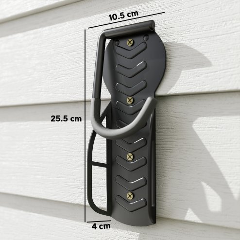 SPORTNOW 8 Pack Bike Rack, Wall Mounted Bicycle Hanger Hook, Foldable Garage Bike Wall Rack, Bicycle Storage Holder for Indoor Outdoor Use