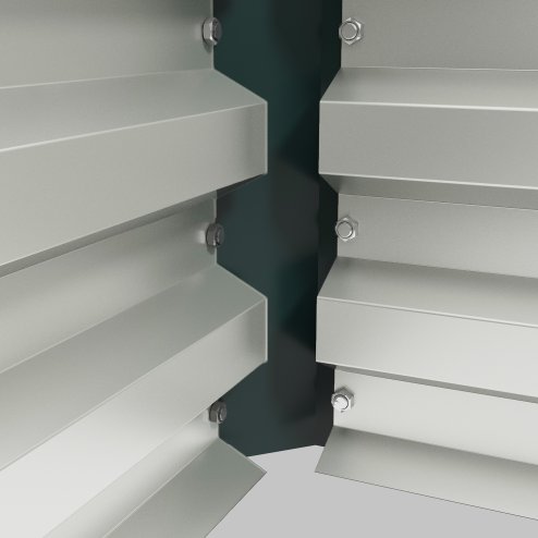 Outsunny Set of 2 Raised Garden Bed, Outdoor Planter Box with Galvanised Steel Frame for Growing Vegetables, Flowers and Herbs, 110 x 50 x 30cm, Green