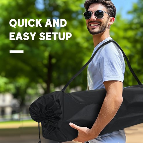 Outsunny Double Camping Chair for Adults, Oversized Heavy Duty Padded Folding Chair with Armrests, Cup Holders and Carry Bag for Outdoor Camping Hiking Picnic Fishing, 250kg Capacity, Green