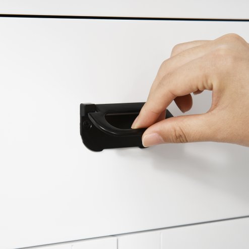 kleankin Bathroom Cabinet, Bathroom Storage Unit with Drawer, Double Door Cabinet, Adjustable Shelf for Living Room, Bedroom, White