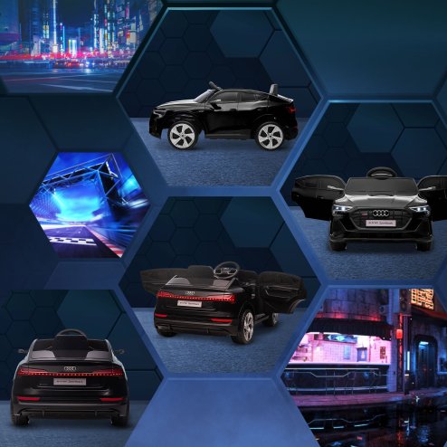 HOMCOM Audi E-tron Licensed 12V Kids