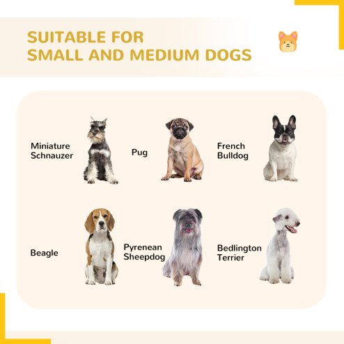 PawHut Dog Pen 16 Panels Puppy Pen Heavy Duty Pet Playpen for Indoor Outdoor for Dogs, Rabbits, Ducks 80cm High