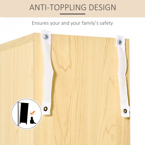 HOMCOM 204 CD Storage Unit, Storage Tower with 12 Cubes, 175cm Tall Bookcase for Living Room, Home Office, Study Room