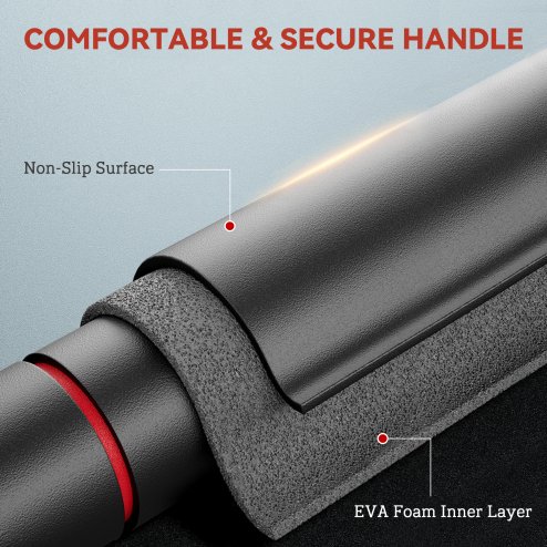 SPORTNOW Pull Up Bar Doorway No Screws, Door Frame Chin Up Bar with Level Metre, 92-120 cm (36.2