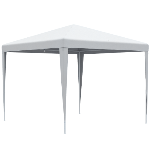 Outsunny 2.7m x 2.7m Garden Gazebo Marquee Party Tent Wedding Canopy Outdoor(White) Image