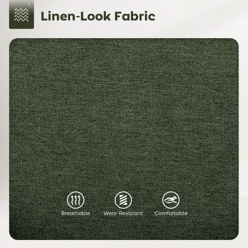 HOMCOM Bar Stools Set of 2, Swivel Barstools, Height Adjustable Breakfast Bar Chairs with Backrest and Footrest for Kitchen Island Counter, Dining Room, Dark Green