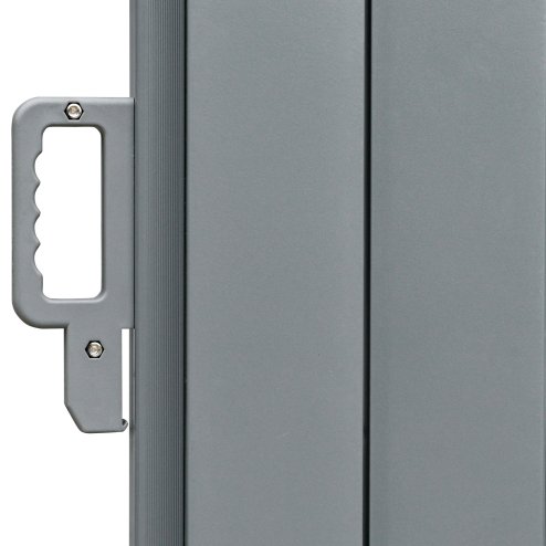 Outsunny 6 x 2m Retractable Sun Side Awning Screen Fence Patio Garden Wall Balcony Screening Panel Outdoor Blind Privacy Divider - Grey