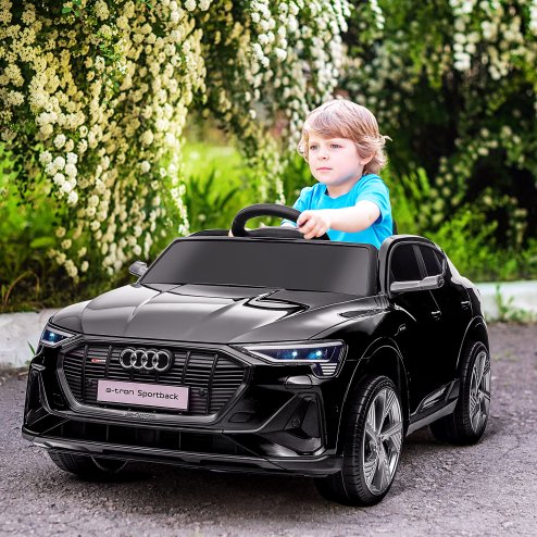 HOMCOM Audi E-tron Licensed 12V Kids Image
