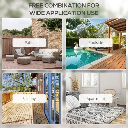 Outsunny Set of 4 Folding Garden Chairs, Metal Frame Garden Chairs Outdoor Patio Park Dining Seat with Breathable Mesh Seat, Black