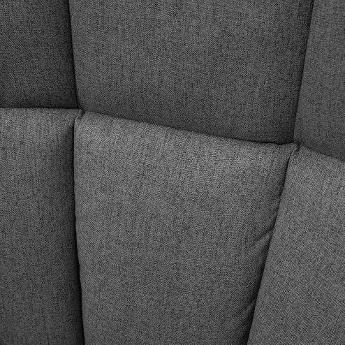 HOMCOM Rocking Chair for Nursery, Upholstered Wingback Armchair with Steel and Wood Legs for Living Room, Bedroom, Balcony, Grey and Cream