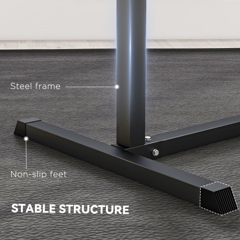 SPORTNOW Back Extension Bench Roman Chair, Hyperextension Bench with Adjustable Leg Roller for Back, Abdominal and Gluteal Training