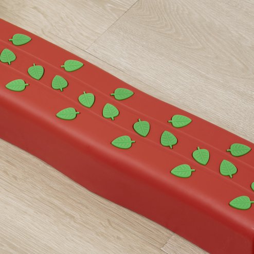 Outsunny 5 PCS Kids Stepping Stones Balance Beam w/ Non-Slip Surface and Bottom, Balance River Stones for Toddler