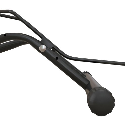 SPORTNOW Bike Floor Stand, Portable Bike Rack, Freestanding Parking Stand Holder for 16