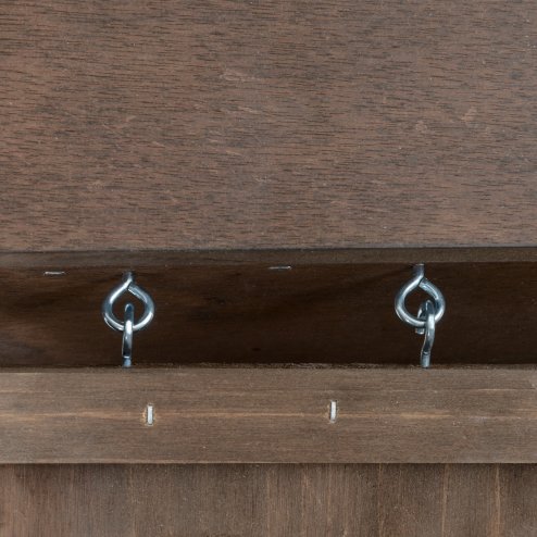 PawHut Indoor Rabbit Cages Guinea Pig Hutch, with Openable Roof, Wheels, Indoor Enclosed Run with No-Leak Tray, Brown