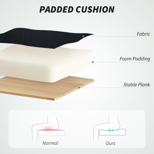 HOMCOM Drafting Chair, Swivel Draughtsman Chair, Ergonomic Office Chair, Mesh Standing Desk Chair with Lumbar Support, Adjustable Foot Ring, Adjustable Height, Black