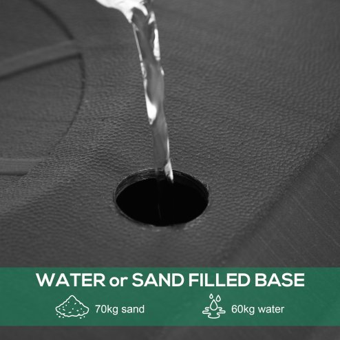 SPORTNOW Height Adjustable, Basketball Hoop and Stand with Firm Backboard and Weighted Base, Portable on Wheels, 1.8-2.1m, Yellow