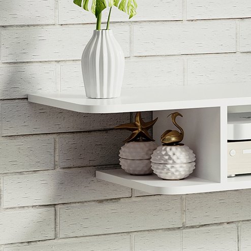 HOMCOM Floating TV Unit Stand for TVs up to 40
