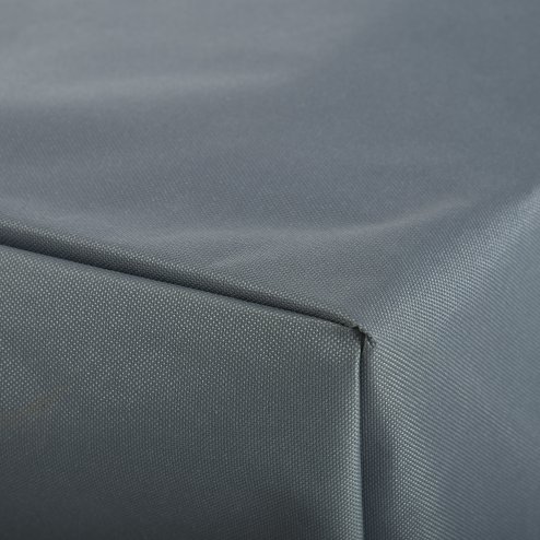 Outsunny Rectangular Patio Garden Furniture Cover Waterproof for 3 Seater Sofa Bistro Set, UV Resistant Protection 600D Oxford Fabric Rattan Lounge Clean Cover, 190 x 72 x 76cm