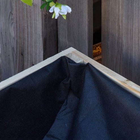 Outsunny Raised Garden Bed, Wooden Elevated Planter Box for Backyard, Patio to Grow Vegetables, Herbs, and Flowers, 108.5cmx60cmx80cm