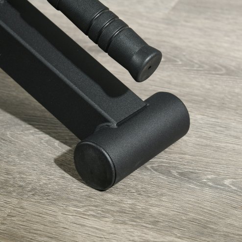 SPORTNOW Barbell Jack, Deadlift Jack with Non-Slip Handle and Plastic Padding, Easy Loading and Unloading 200kg Barbell Plates, for Home Gym, Deadlifting Weight Training