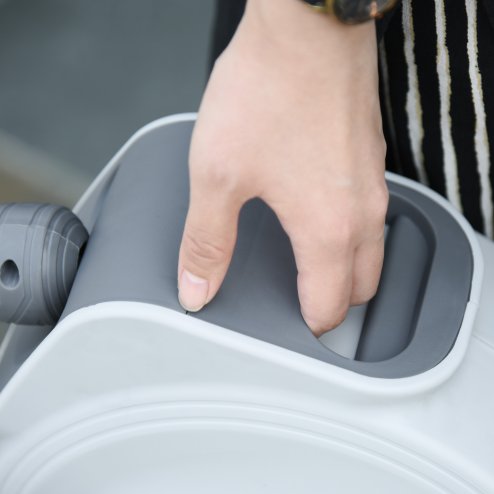 DURHAND Retractable Air Hose Reel 10m+ 90cm Hose Diameter 3/ 8