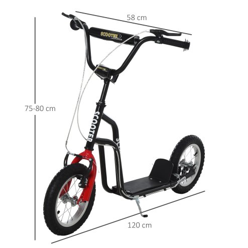 HOMCOM Stunt Scooter, Kids Scooter, 12