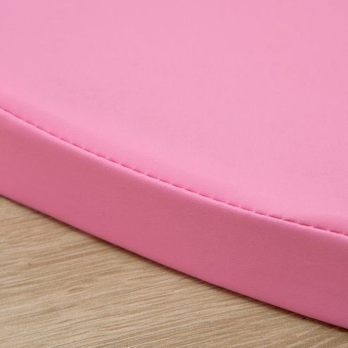 HOMCOM 6 Piece Soft Play Equipment, Kids Foam Blocks Toys for Climb and Crawl, Indoor Activity Play Set Playground for Toddler 1-3 Years Old, Red