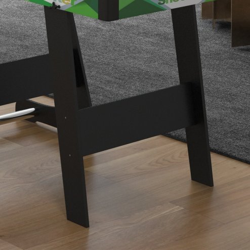 SPORTNOW Folding Pool Table Set, 104cm Mini Snooker Table with 2 Cues, 16 Balls, Chalk, Triangle, Brush, Portable Billiards Table for Youth and Adults, Green