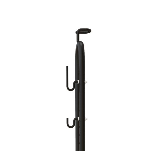 SPORTNOW Bike Rack, Vertical & Horizontal Bike Stand Bicycle Storage Stand with Adjustable Hooks, Fits 6